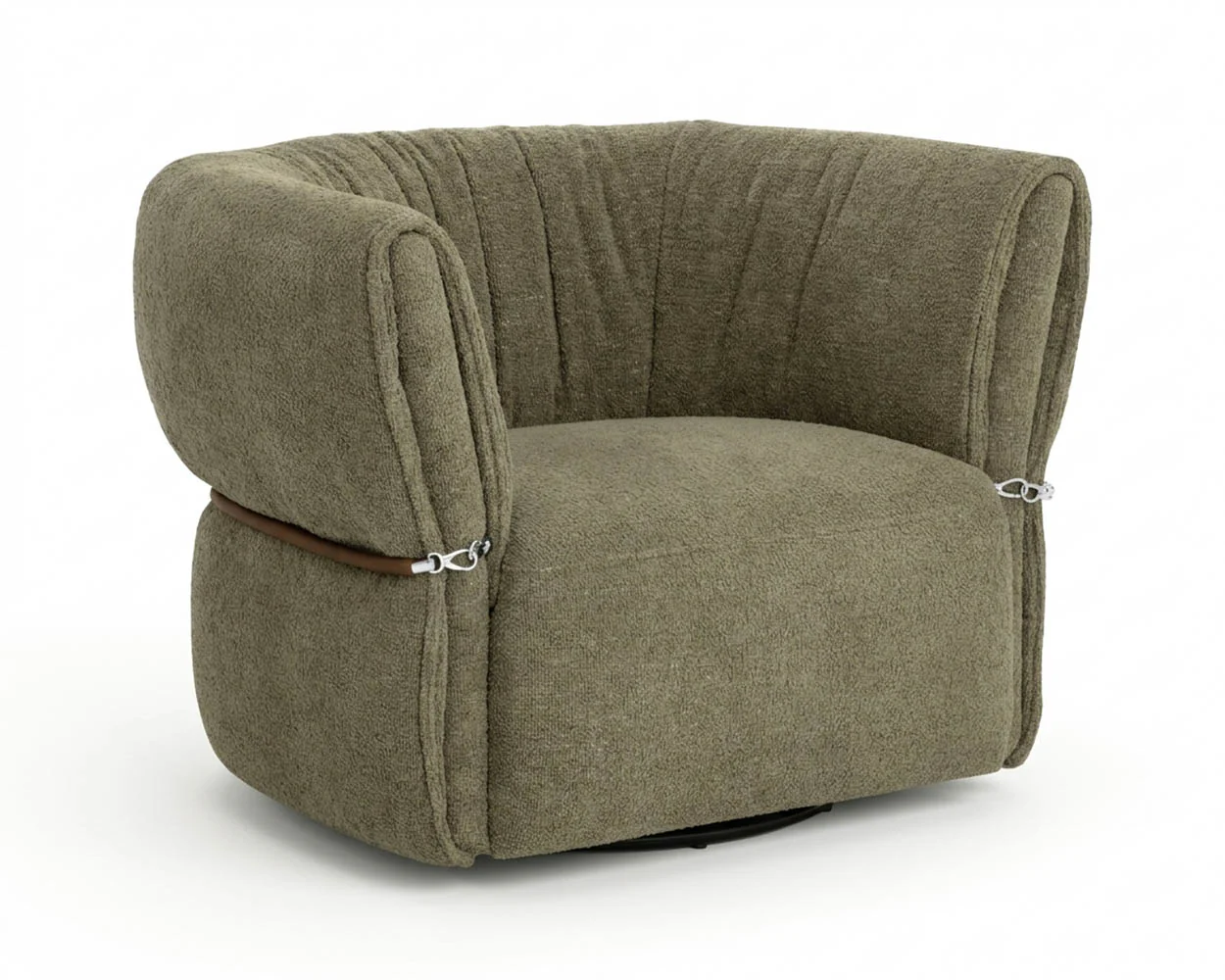 Davisville Swivel Armchair - Image 4