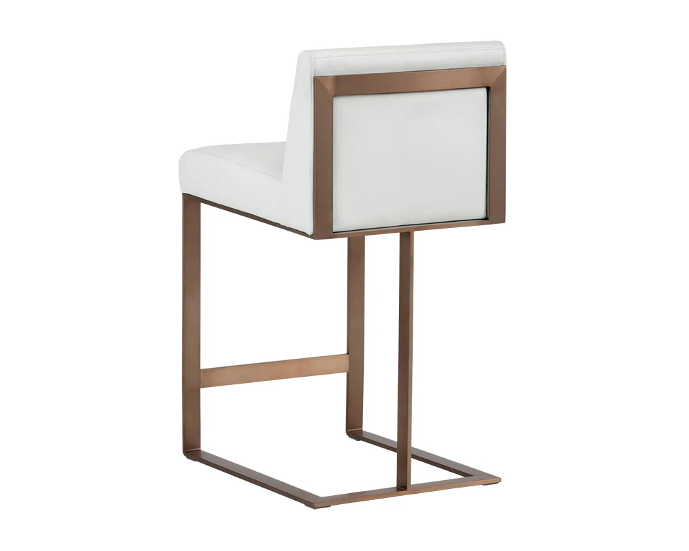 Dean Counter Stool - Antique Brass - Image 3