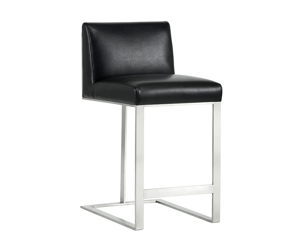 Dean Counter Stool - Stainless Steel - Image 5
