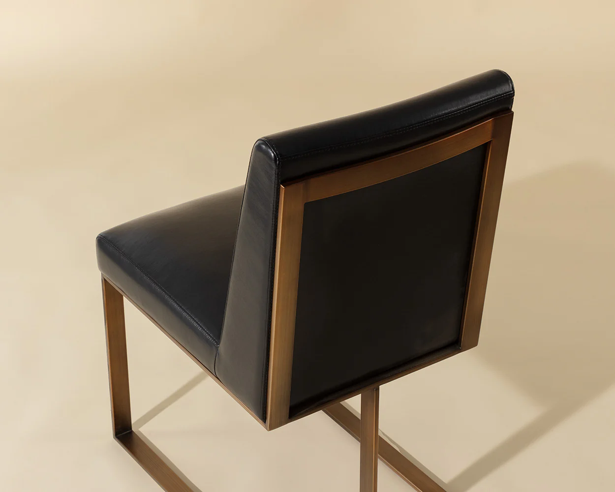 Dean Dining Chair - Antique Brass - Image 4