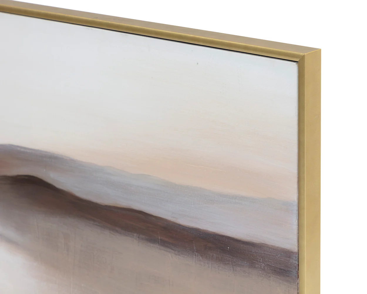 Desert Sands - 72" X 30" - Gold Floater Frame - Image 5