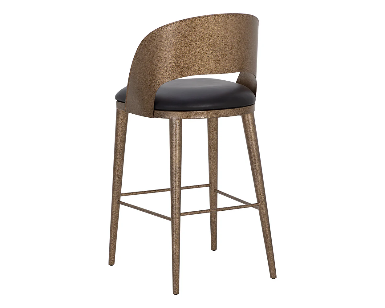 Dezirae Barstool - Antique Brass - Image 5