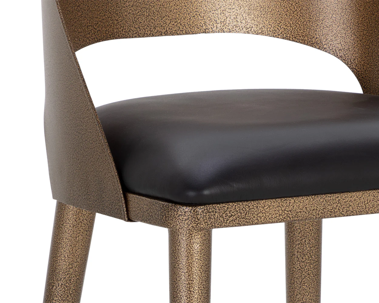 Dezirae Barstool - Antique Brass - Image 6