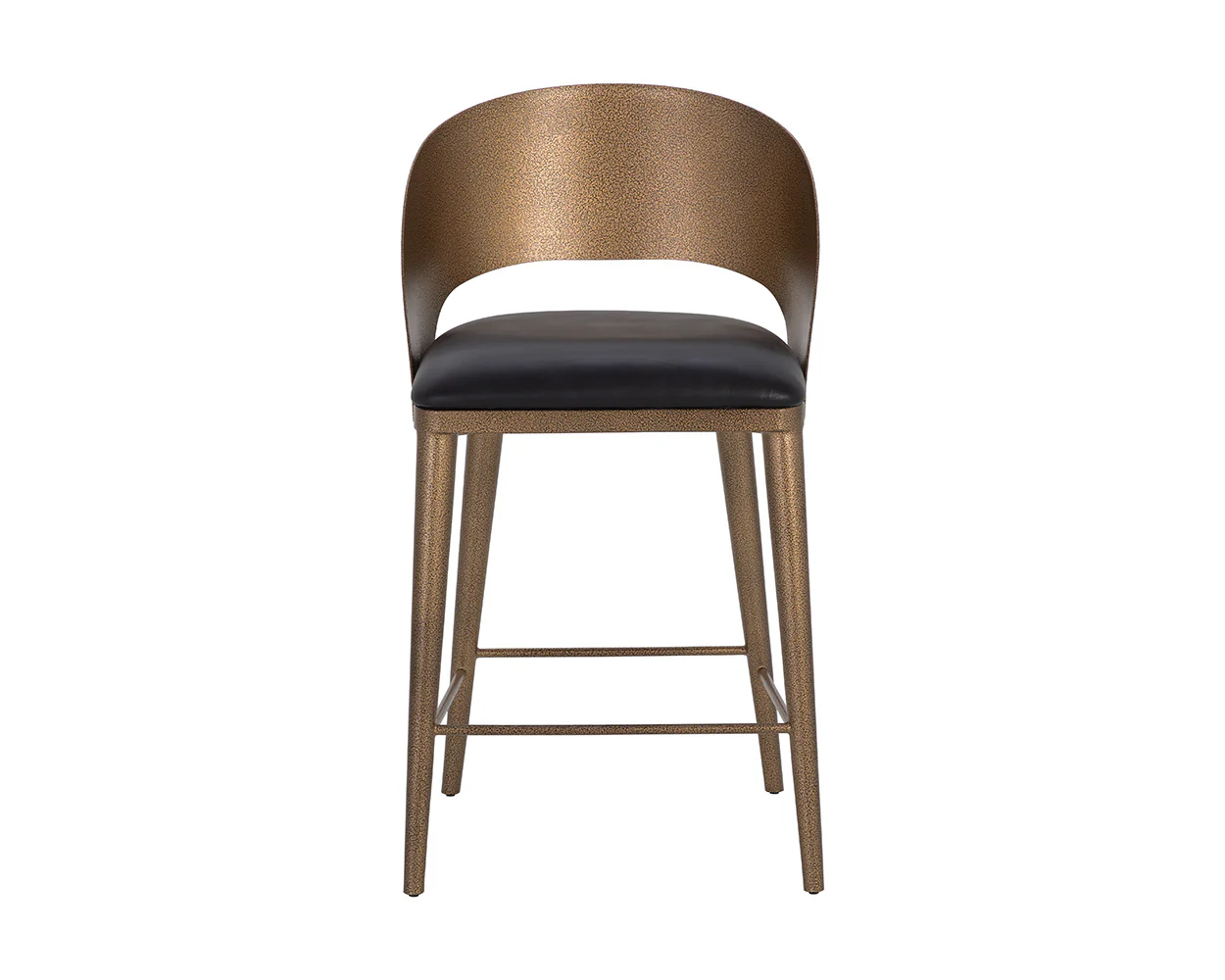Dezirae Counter Stool - Antique Brass - Image 3