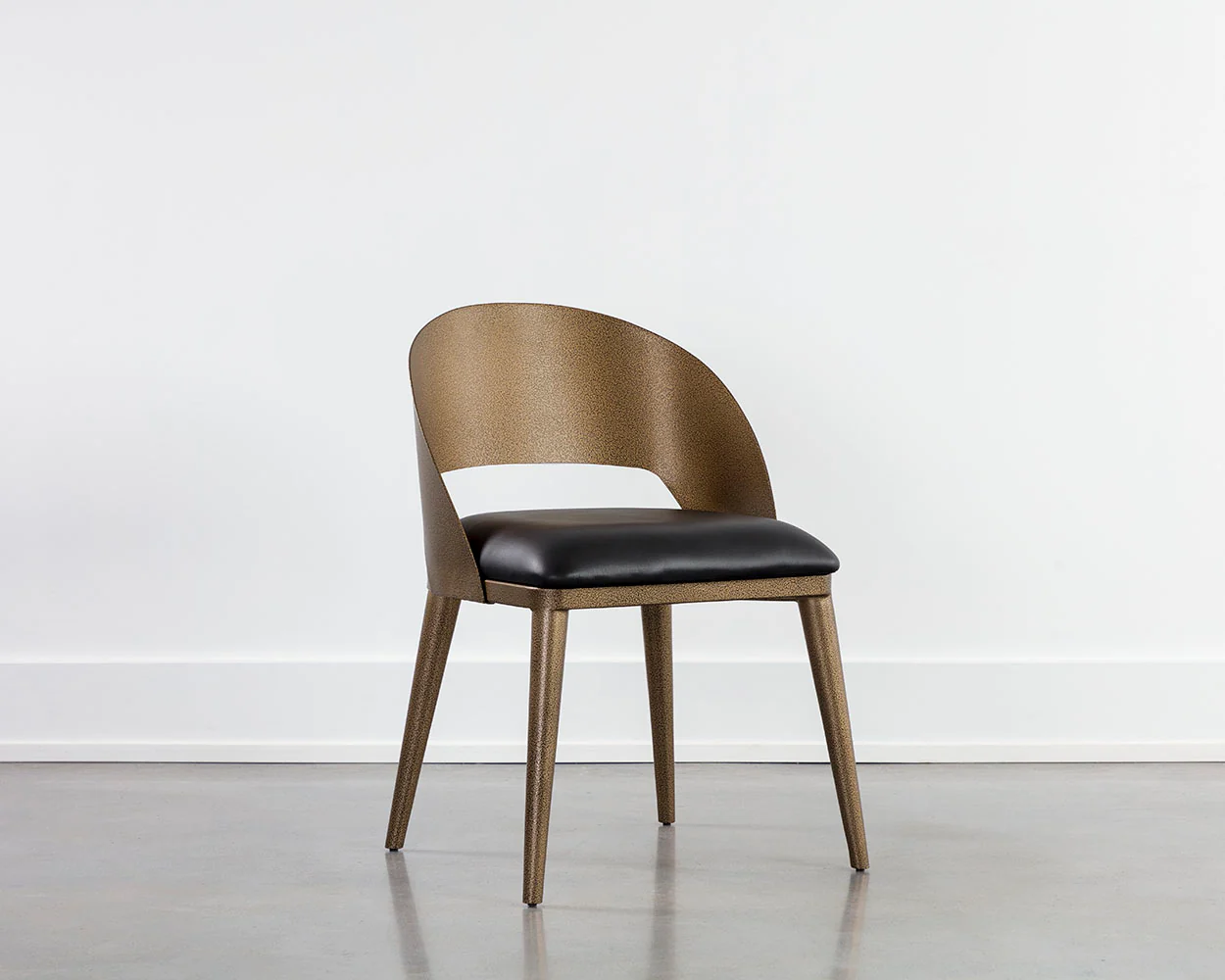 Dezirae Dining Chair - Antique Brass - Image 2