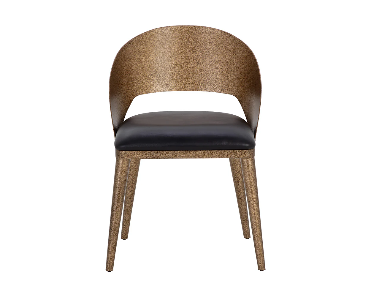 Dezirae Dining Chair - Antique Brass - Image 3