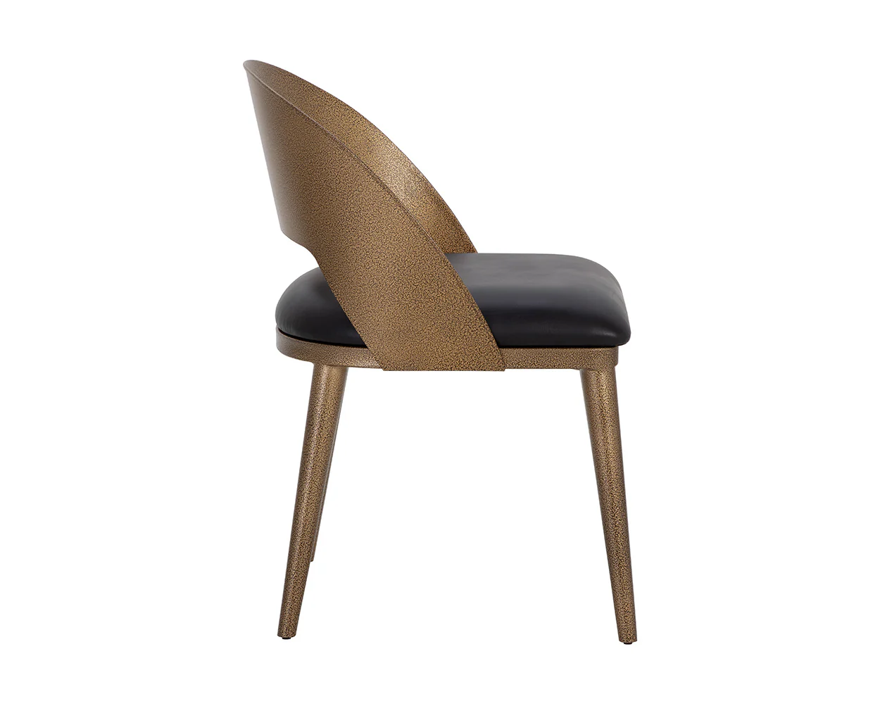 Dezirae Dining Chair - Antique Brass - Image 4