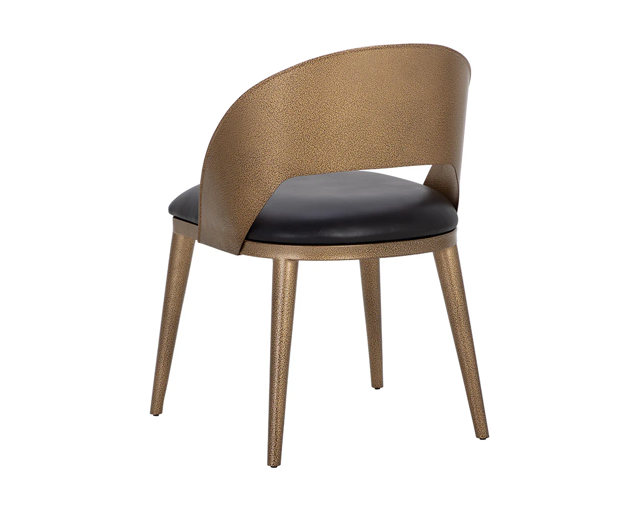 Dezirae Dining Chair - Antique Brass - Image 5