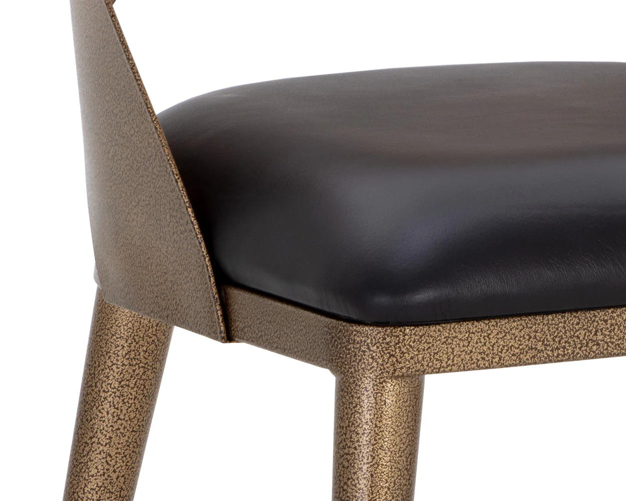 Dezirae Dining Chair - Antique Brass - Image 6