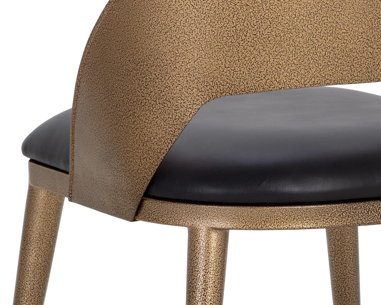 Dezirae Dining Chair - Antique Brass - Image 8