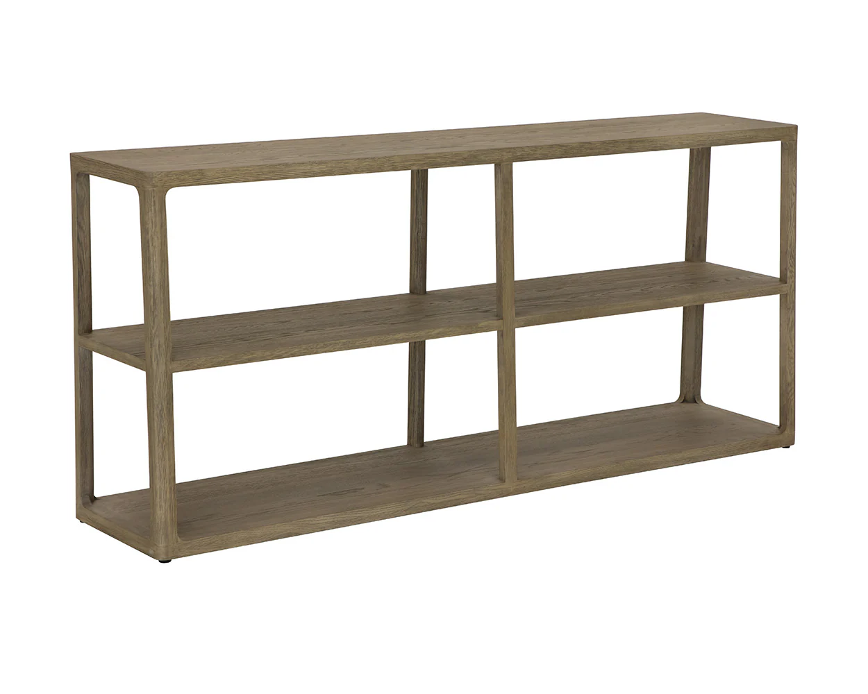 Doncaster Low Bookcase - Smoke Grey - Image 5