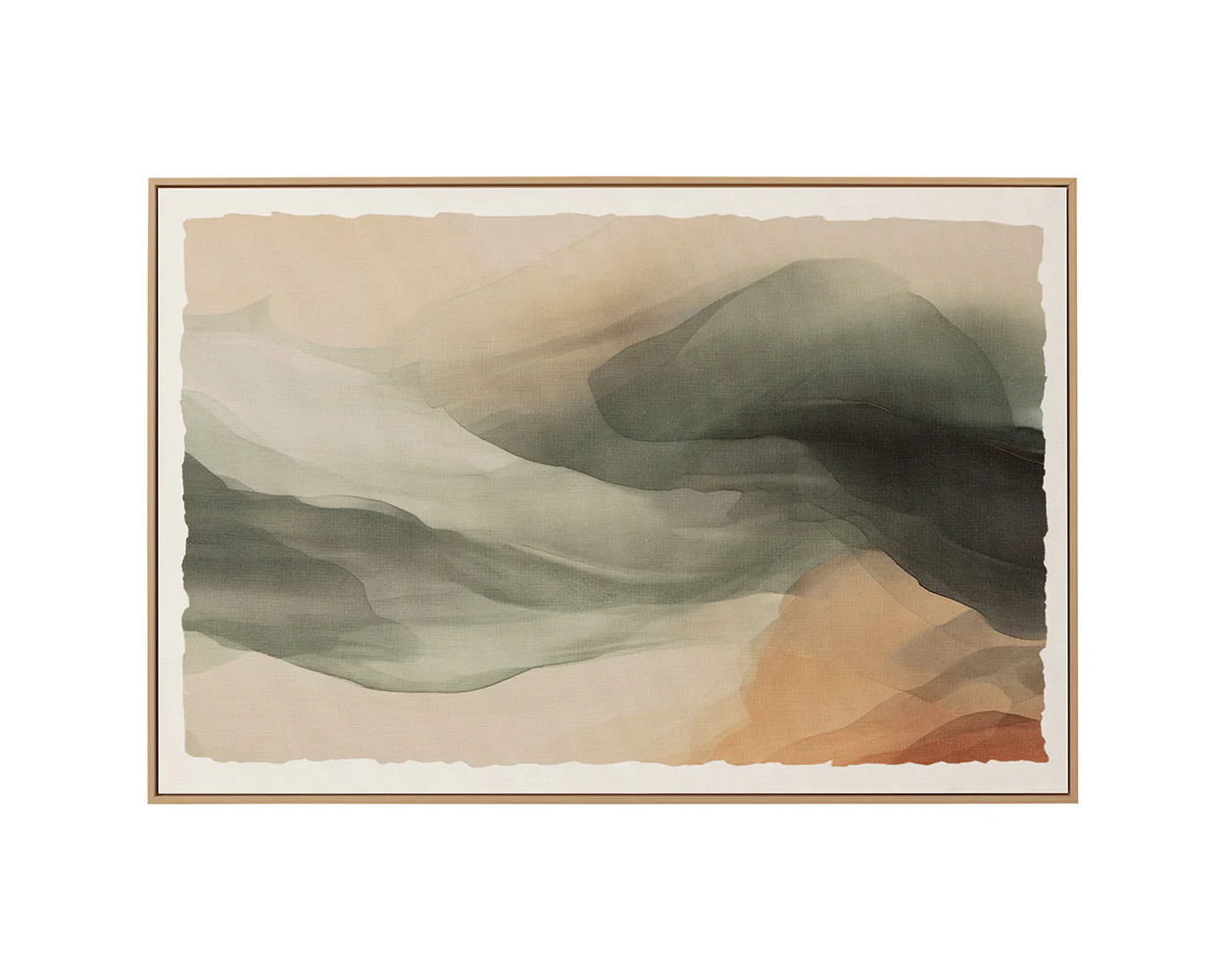 Dream State - 60" X 40" - Natural Floater Frame - Image 3