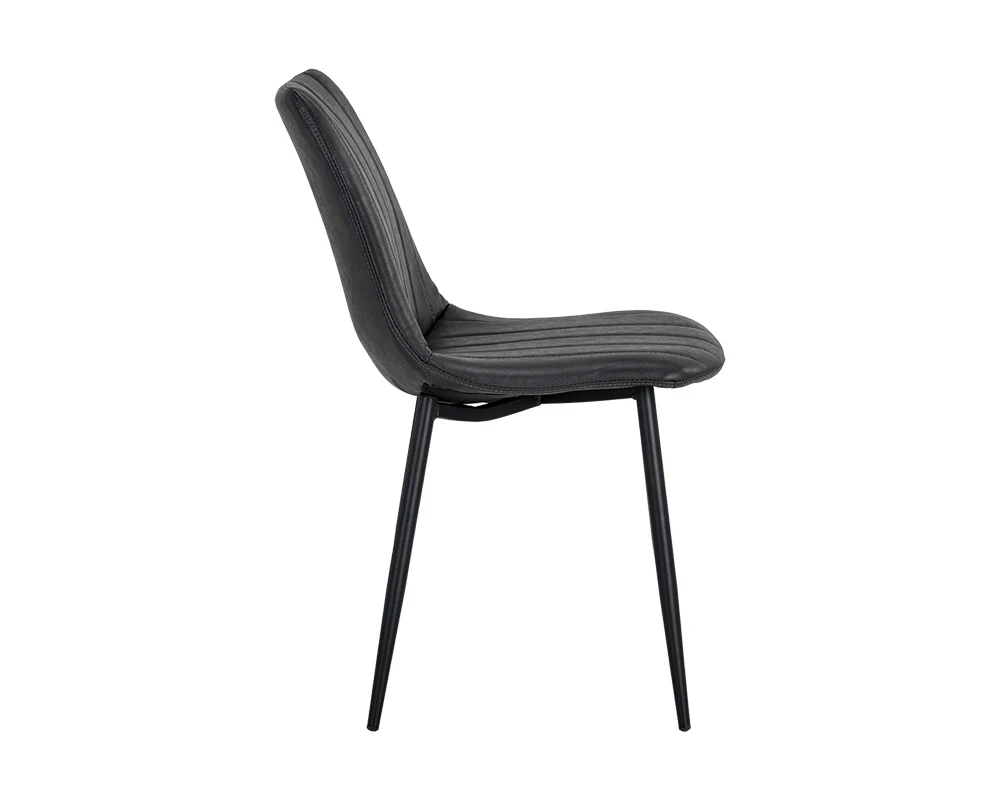 Drew Dining Chair - Black - Image 10