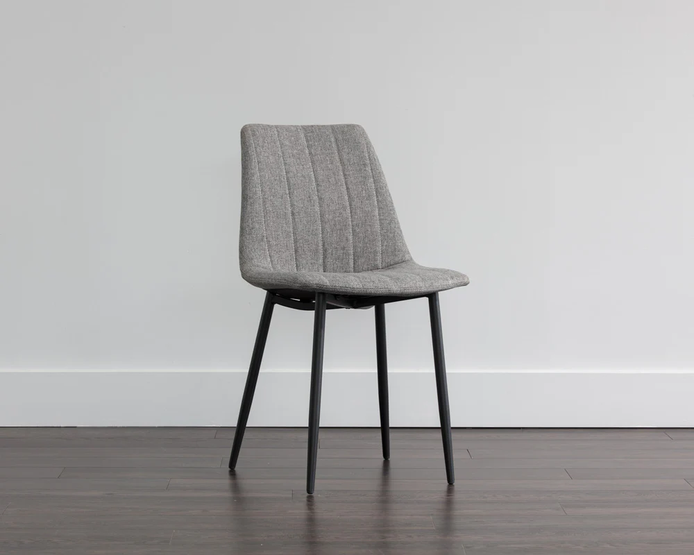 Drew Dining Chair - Black - Image 2