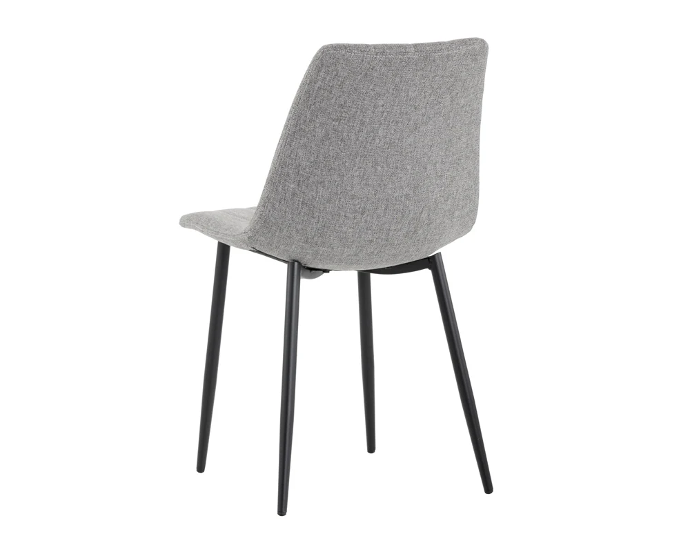 Drew Dining Chair - Black - Image 4