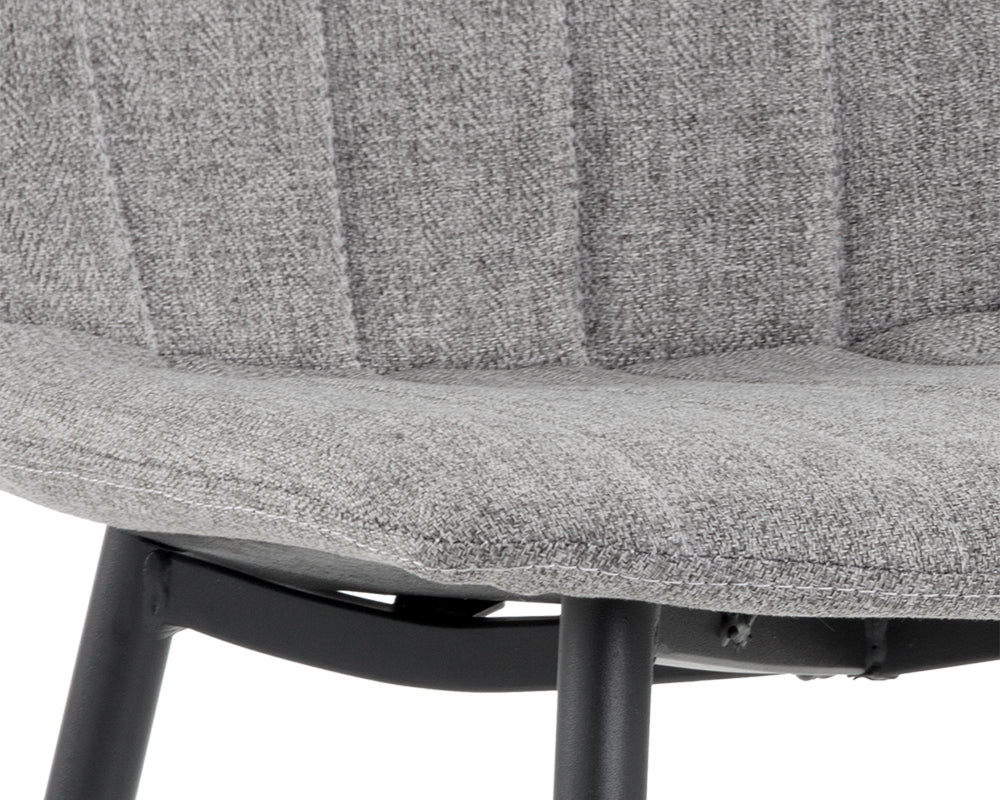 Drew Dining Chair - Black - Image 5