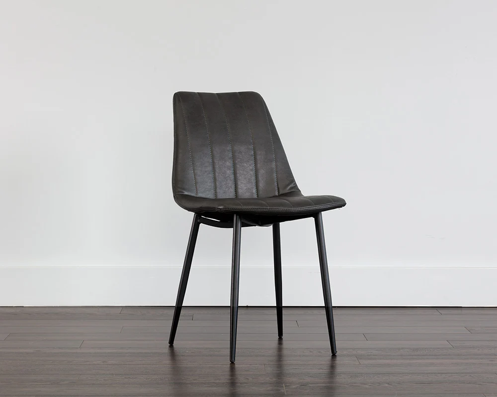 Drew Dining Chair - Black - Image 9
