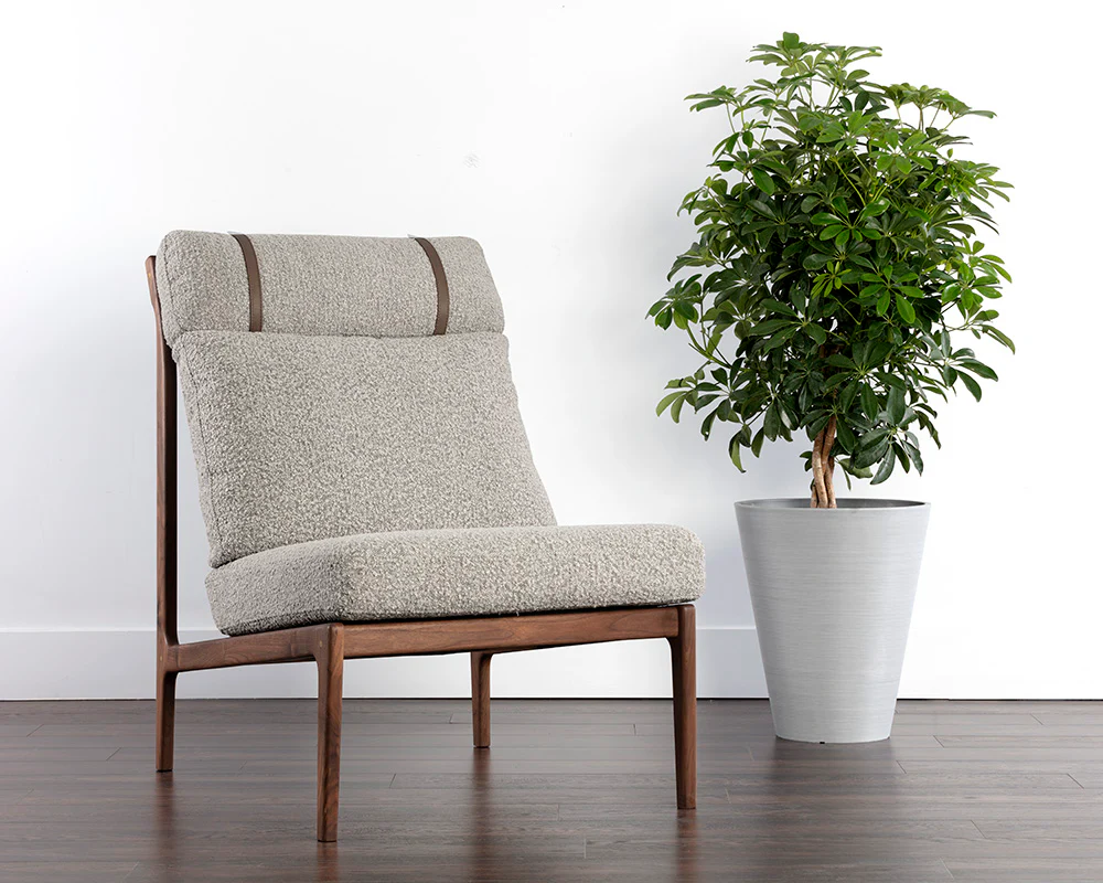 Elanor Lounge Chair - Walnut - Image 2
