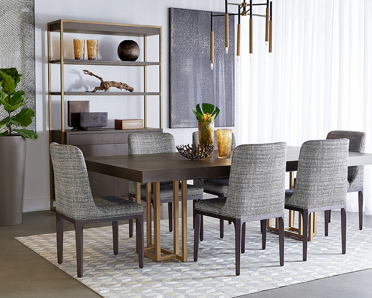 Elisa Dining Chair - Grey Oak - Image 2