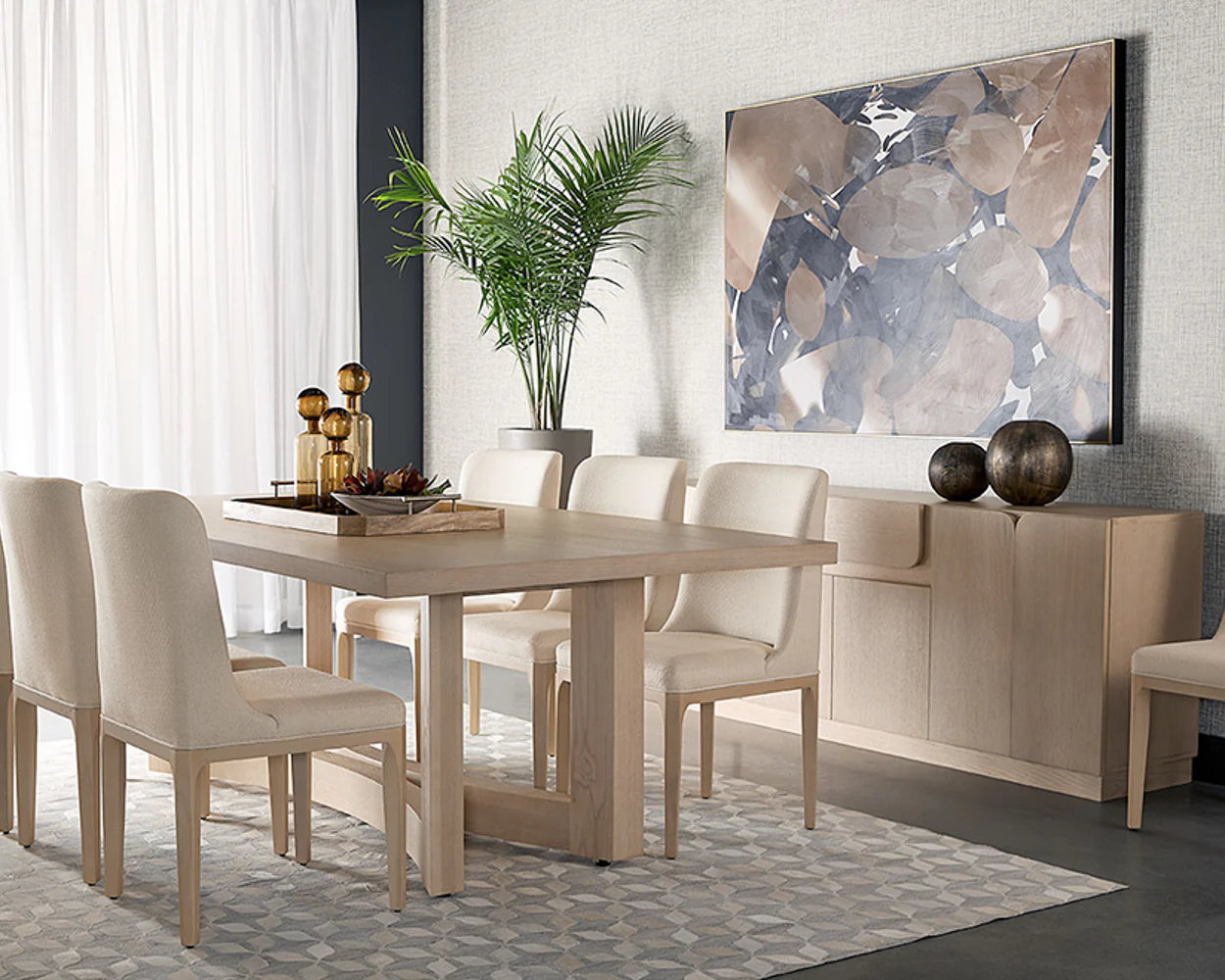 Elisa Dining Chair - Light Oak - Image 2