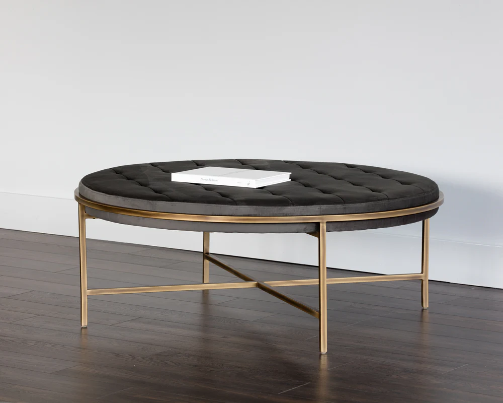 Ethel Ottoman - Round - Image 2