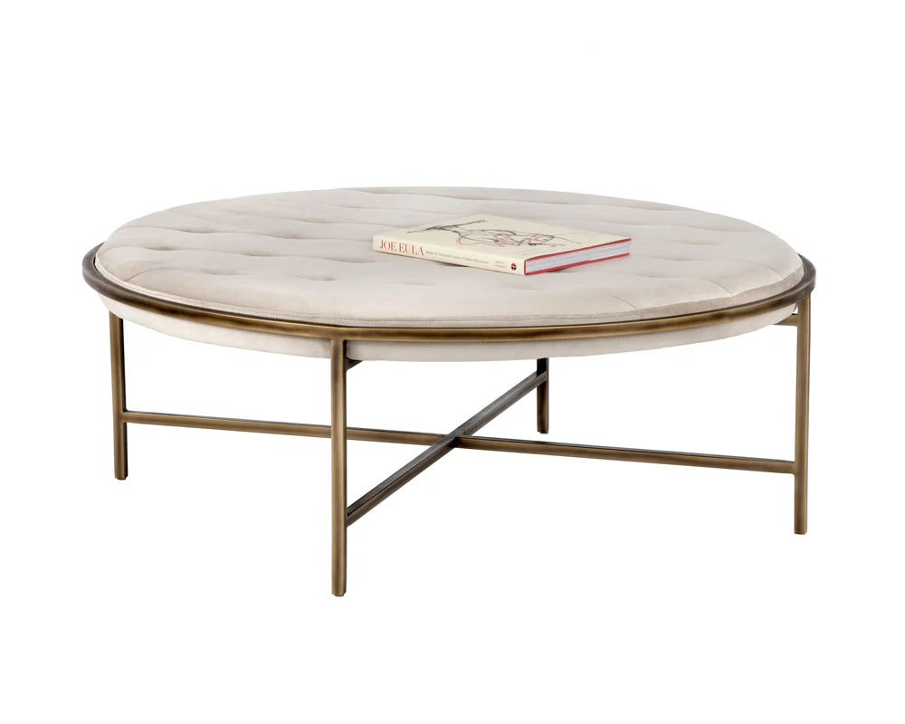 Ethel Ottoman - Round - Image 4