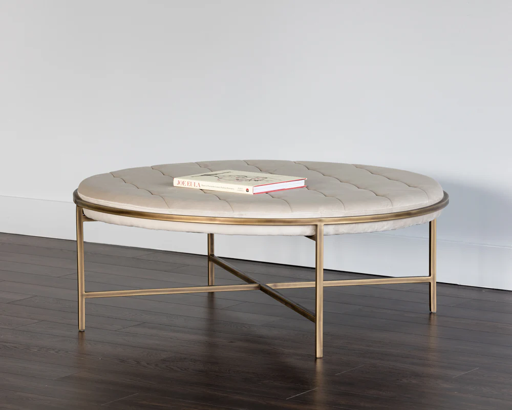 Ethel Ottoman - Round - Image 5