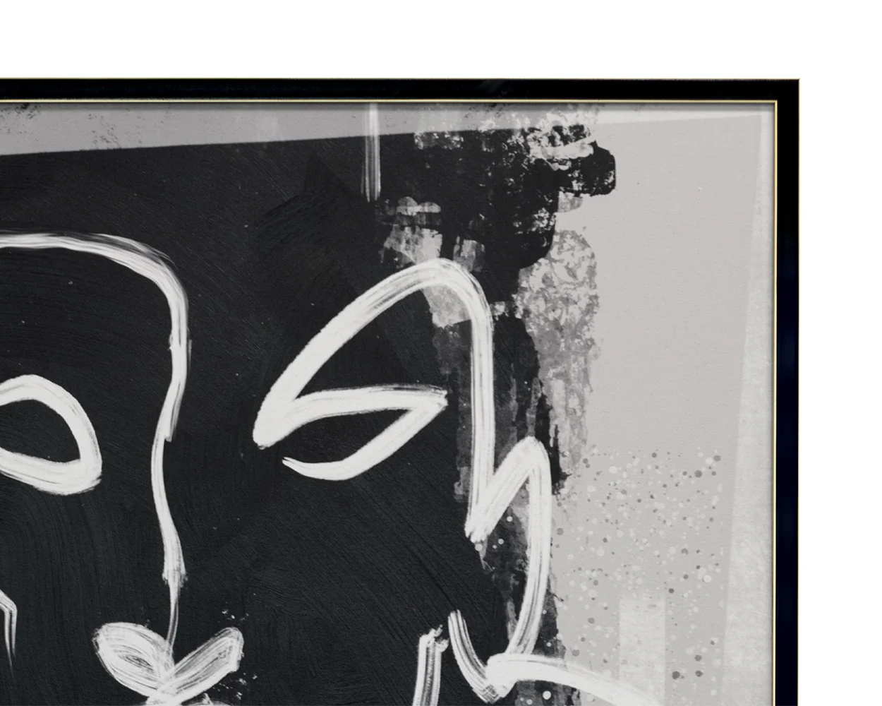 Face To Face (Set Of 2) - 40" X 60" - Black Floater Frame - Image 6