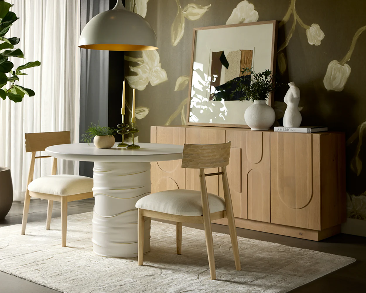 Florian Dining Chair - Light Oak - Image 2