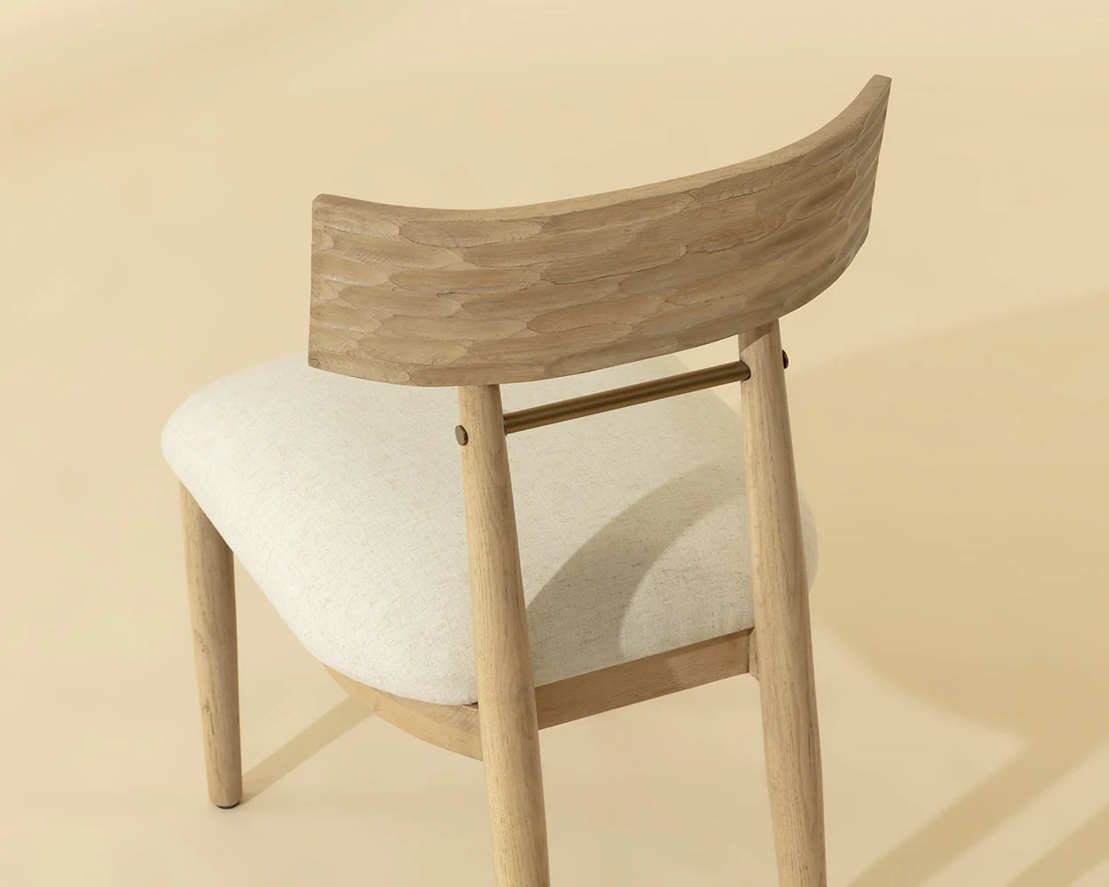 Florian Dining Chair - Light Oak - Image 4
