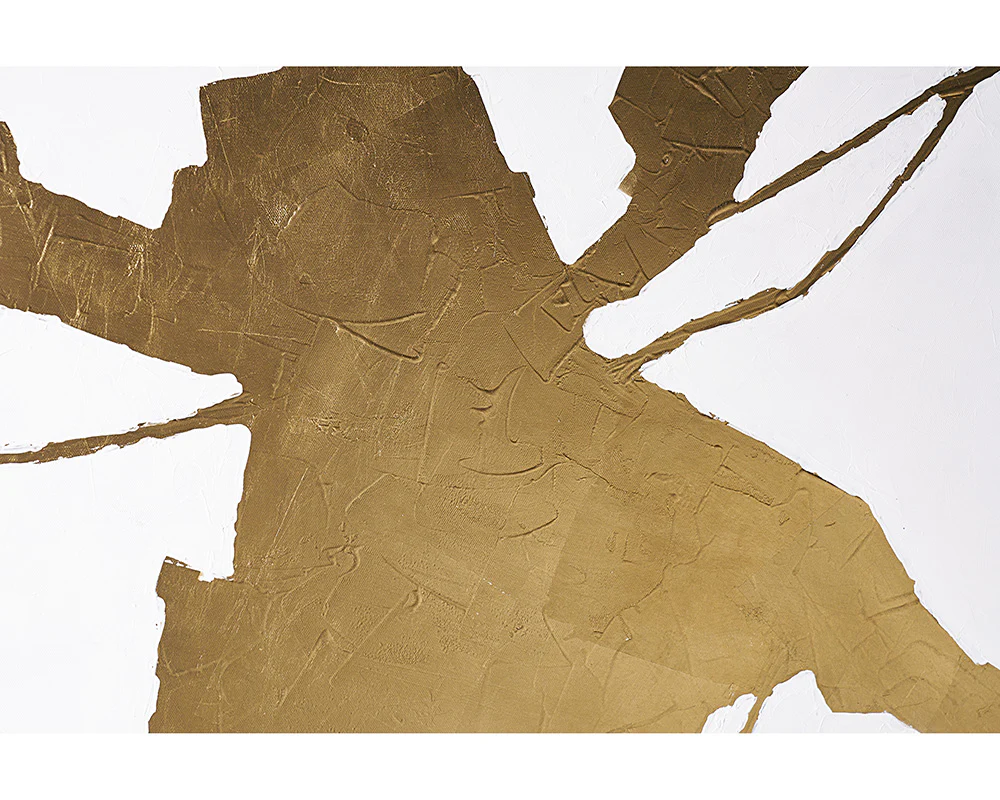 Fractured Fix - 40" X 60" - Gold Floater Frame - Image 5