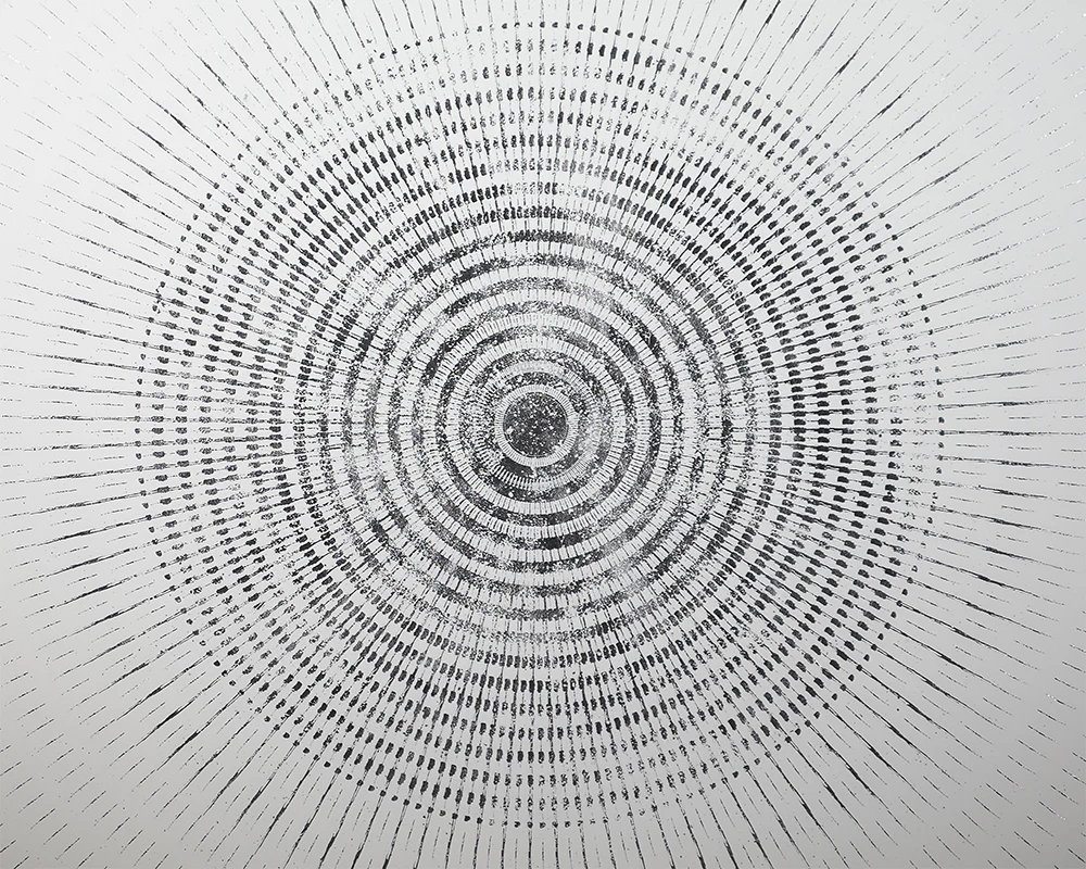 Galaxy - 48" X 48" - White Frame - Image 4
