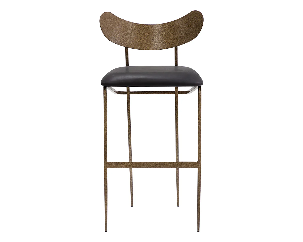 Gibbons Barstool - Antique Brass - Image 3