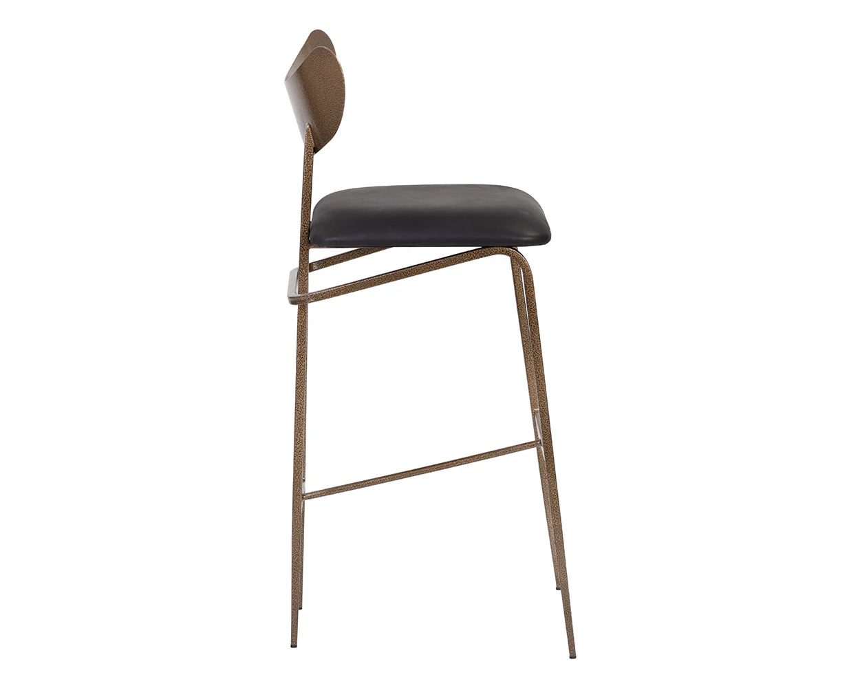 Gibbons Barstool - Antique Brass - Image 4