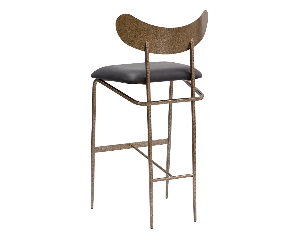 Gibbons Barstool - Antique Brass - Image 5