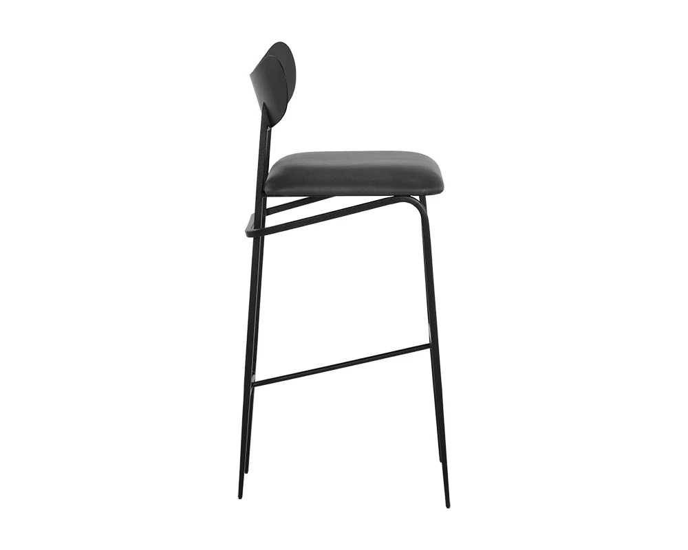 Gibbons Barstool - Black - Image 4