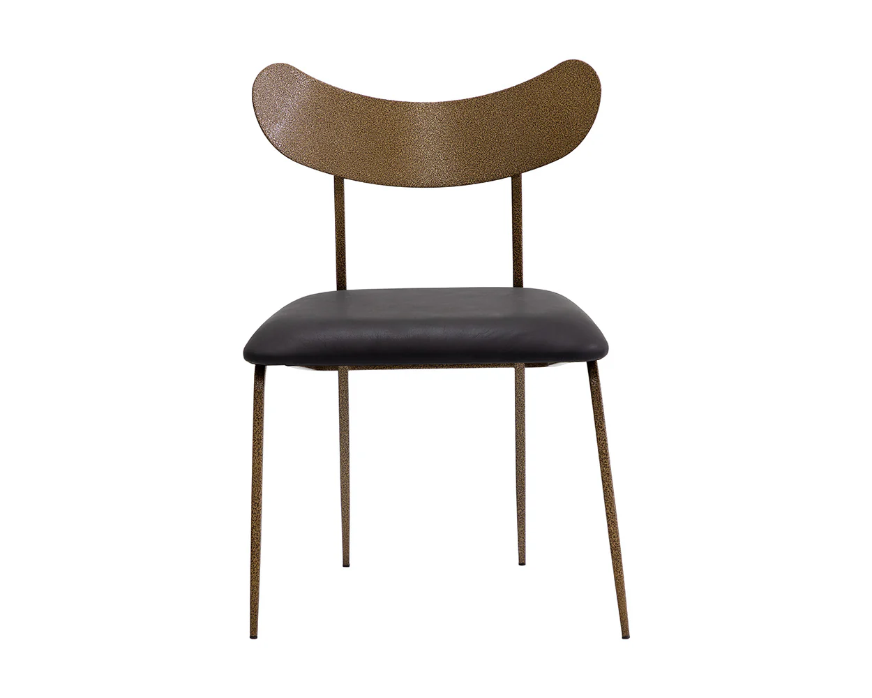 Gibbons Dining Chair - Antique Brass - Image 3