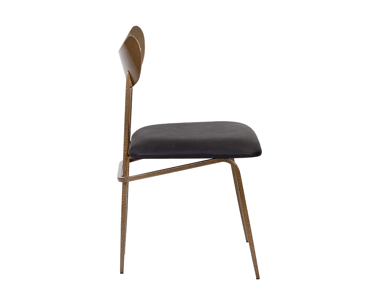 Gibbons Dining Chair - Antique Brass - Image 4