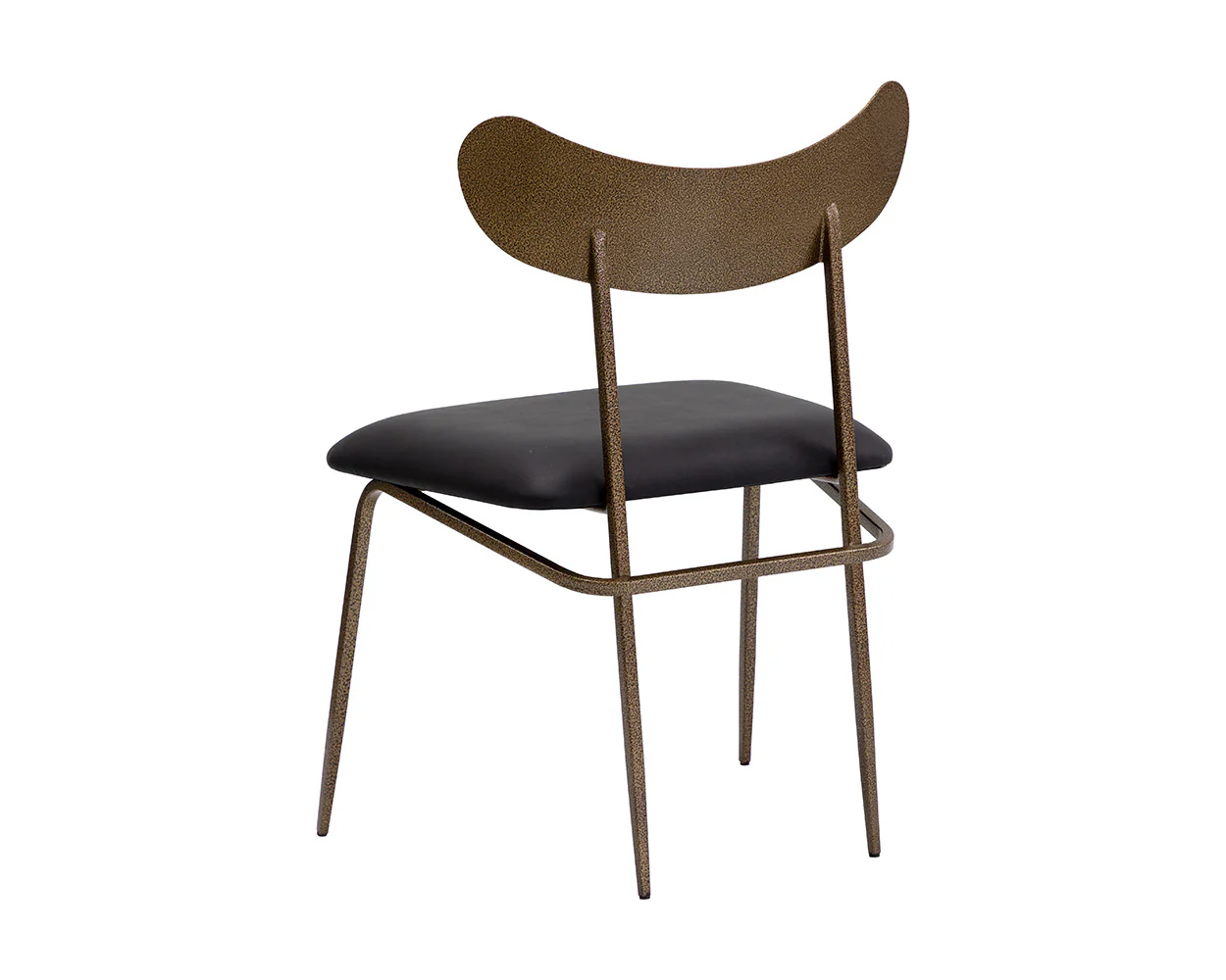 Gibbons Dining Chair - Antique Brass - Image 5