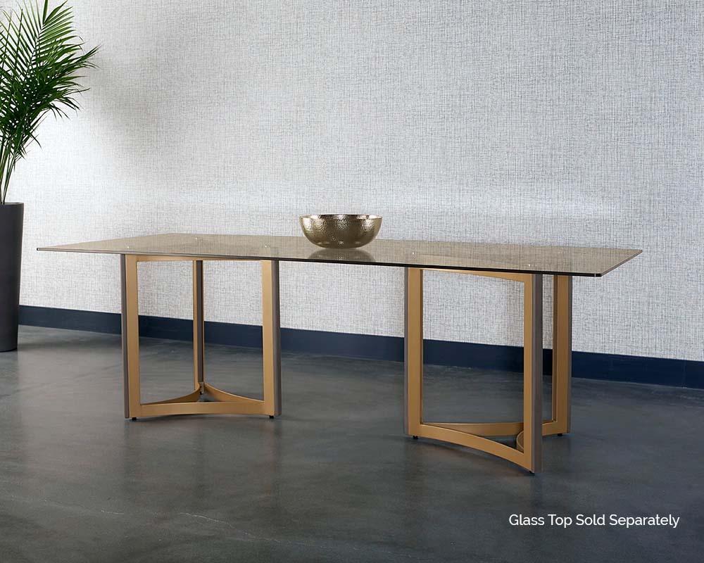 Glass Dining Table Top - 96" - Rectangular - Image 2