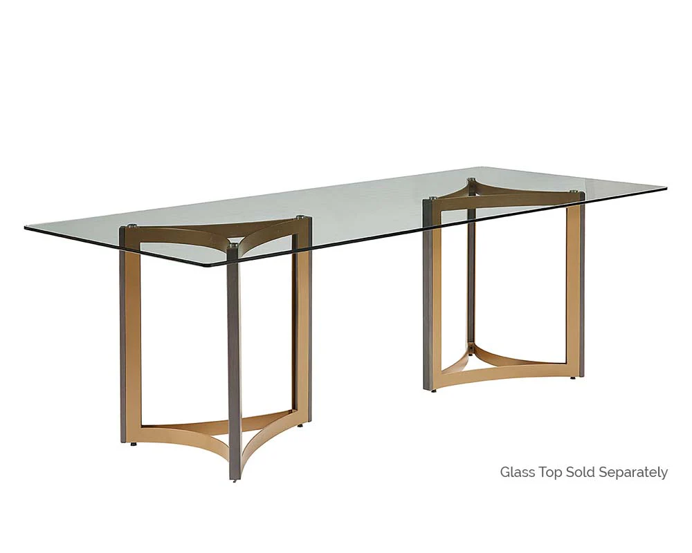 Glass Dining Table Top - 96" - Rectangular - Image 3