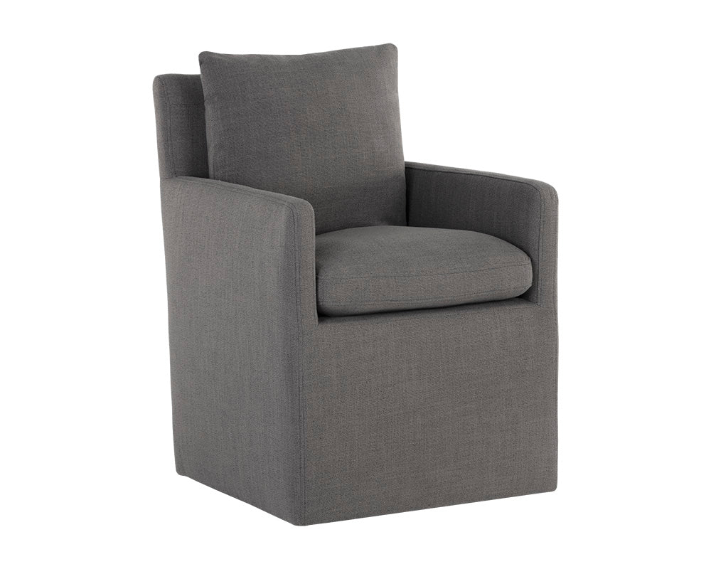 Glenrose Wheeled Dining Armchair - Image 20