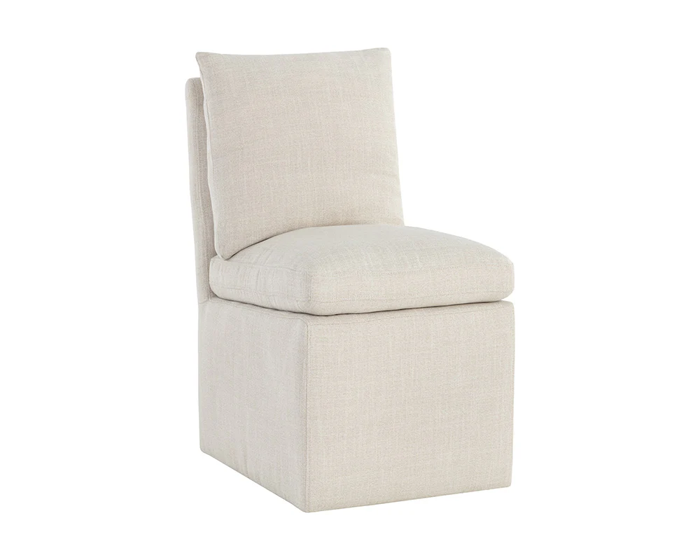 Glenrose Wheeled Dining Chair - Image 7