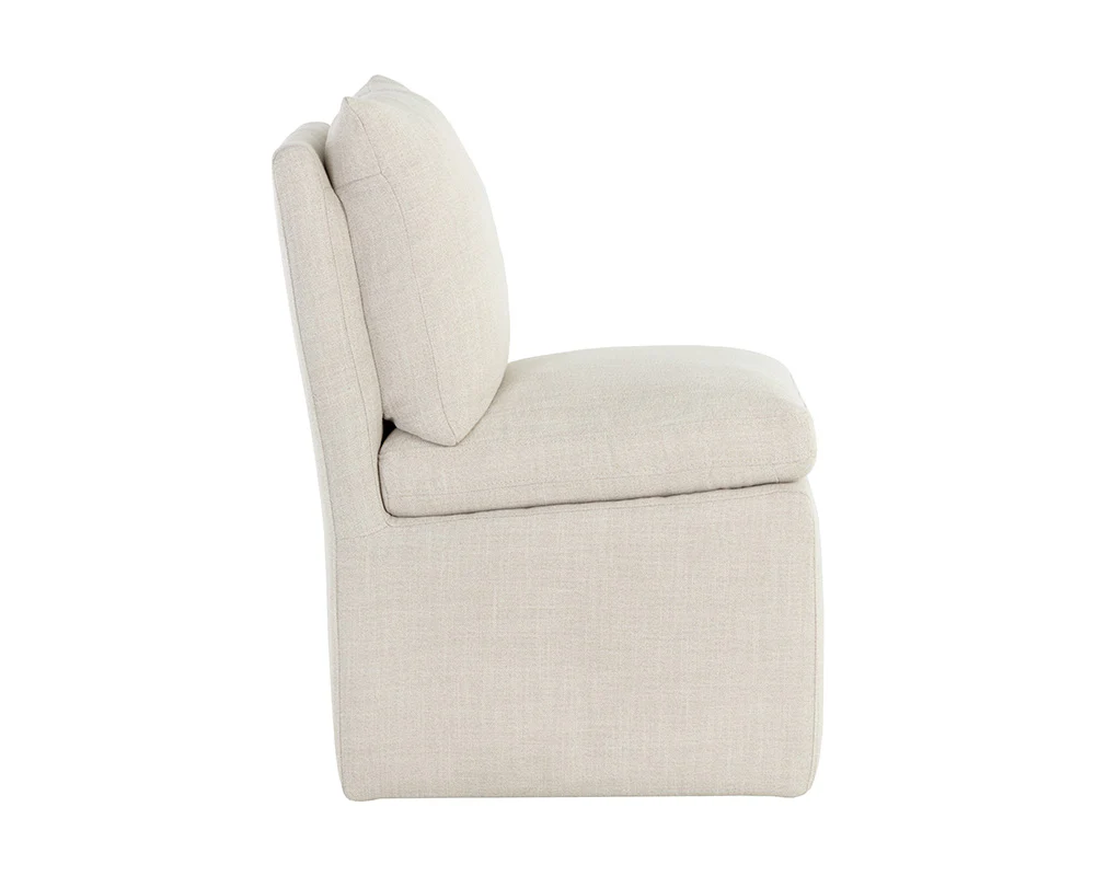 Glenrose Wheeled Dining Chair - Image 8