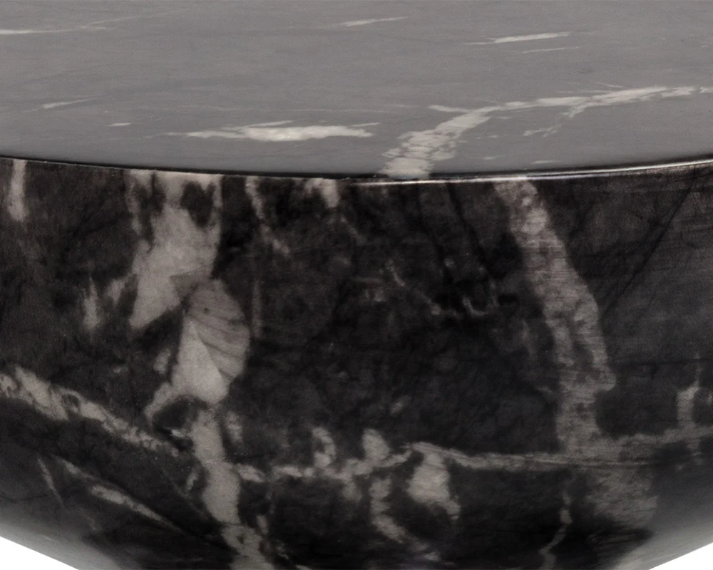 Goya End Table - Marble Look - Image 10