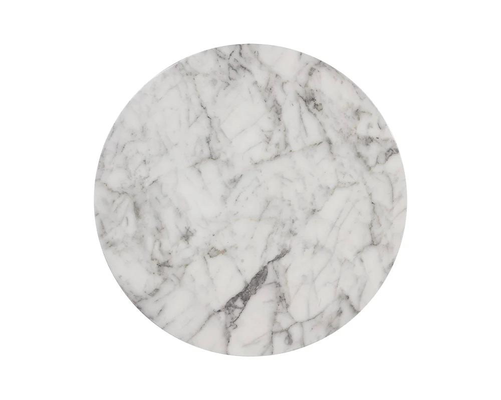 Goya End Table - Marble Look - Image 18