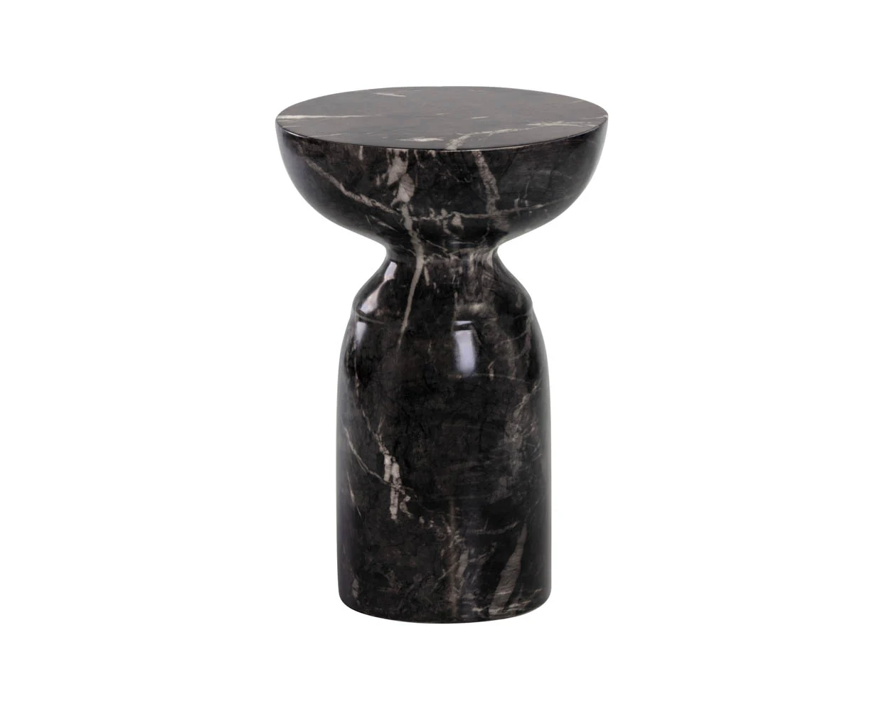 Goya End Table - Marble Look - Image 7