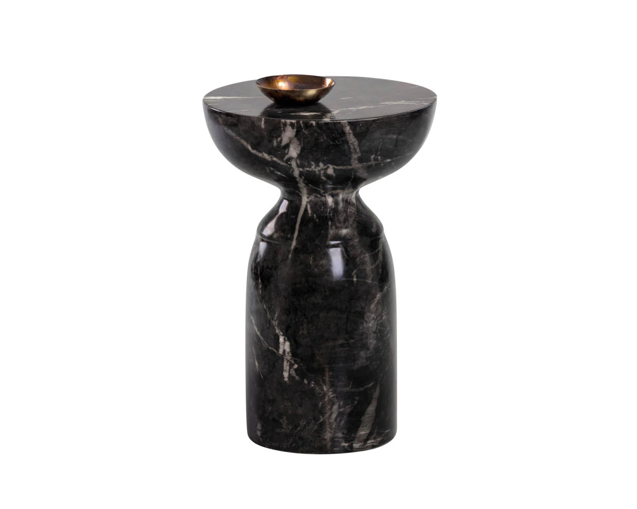 Goya End Table - Marble Look - Image 8