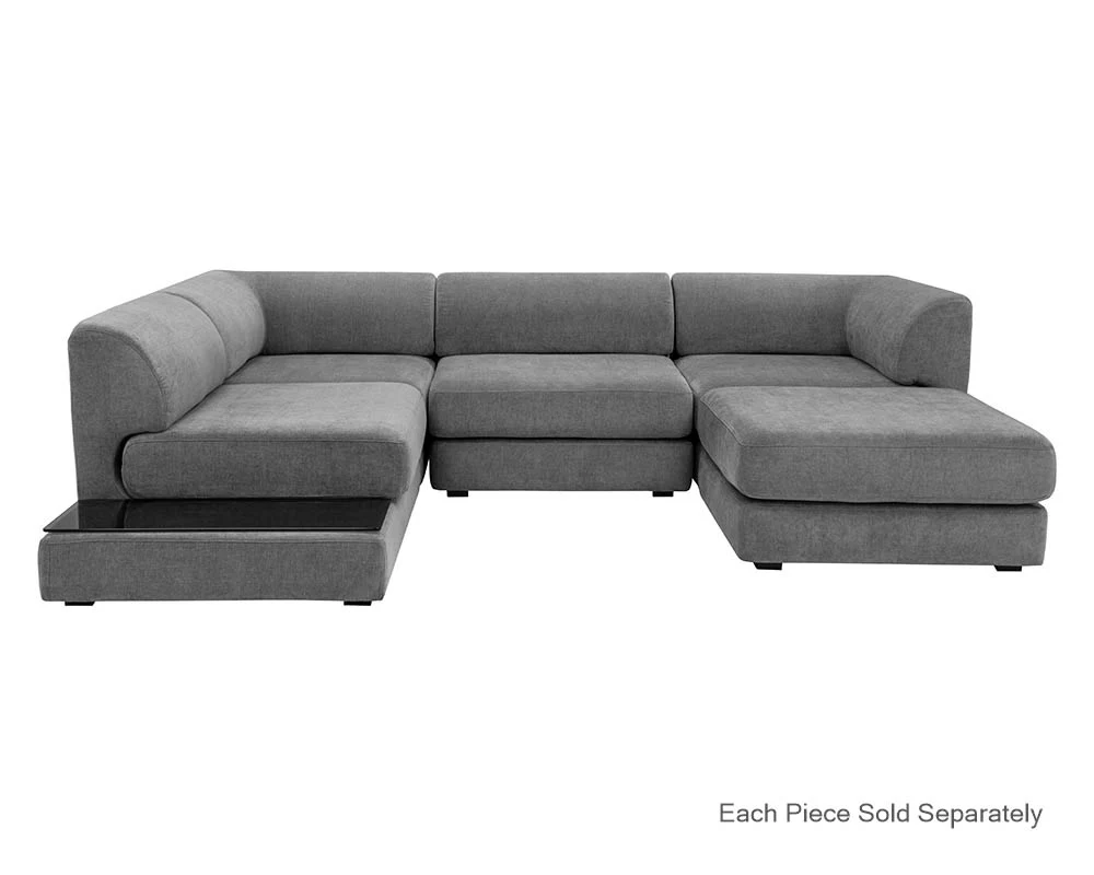 Harmony Modular - Armless Chair - Left Shelf - Image 6