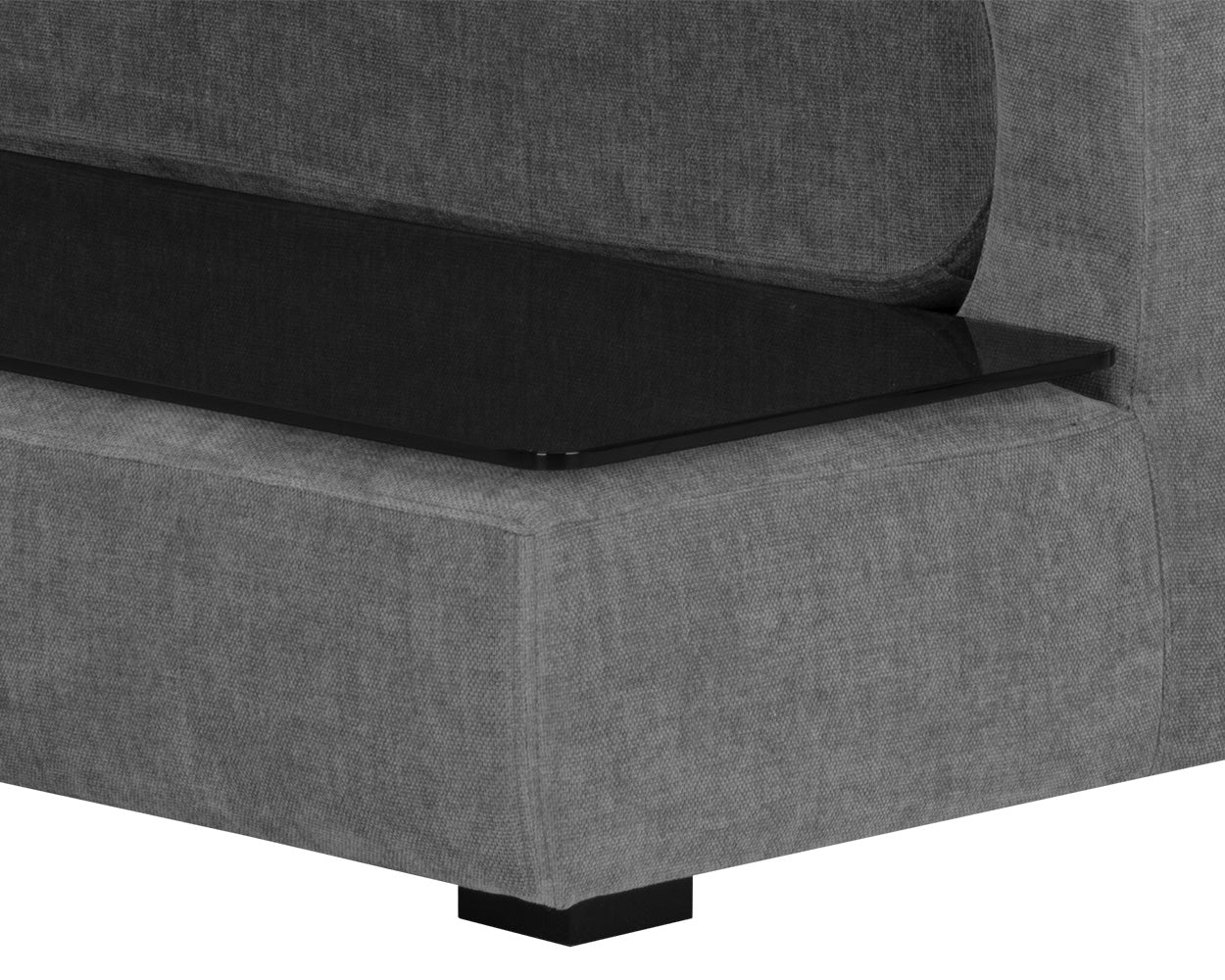 Harmony Modular - Armless Chair - Right Shelf - Image 5